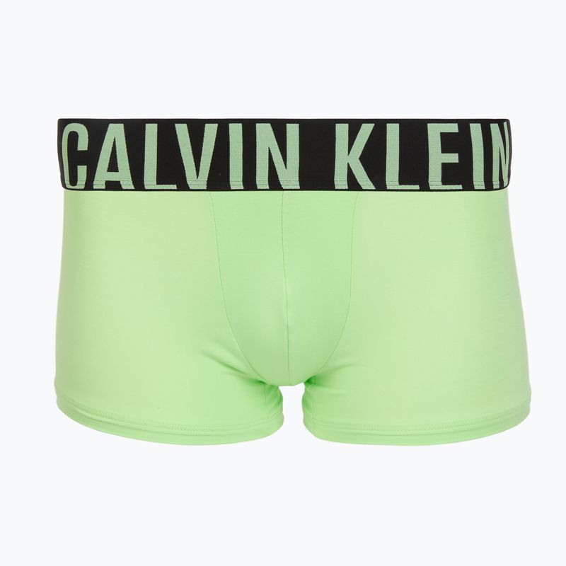 Pánské boxerky Calvin Klein 000NB3775A Trunk 3 páry black/teal breeze/forest freeze 2