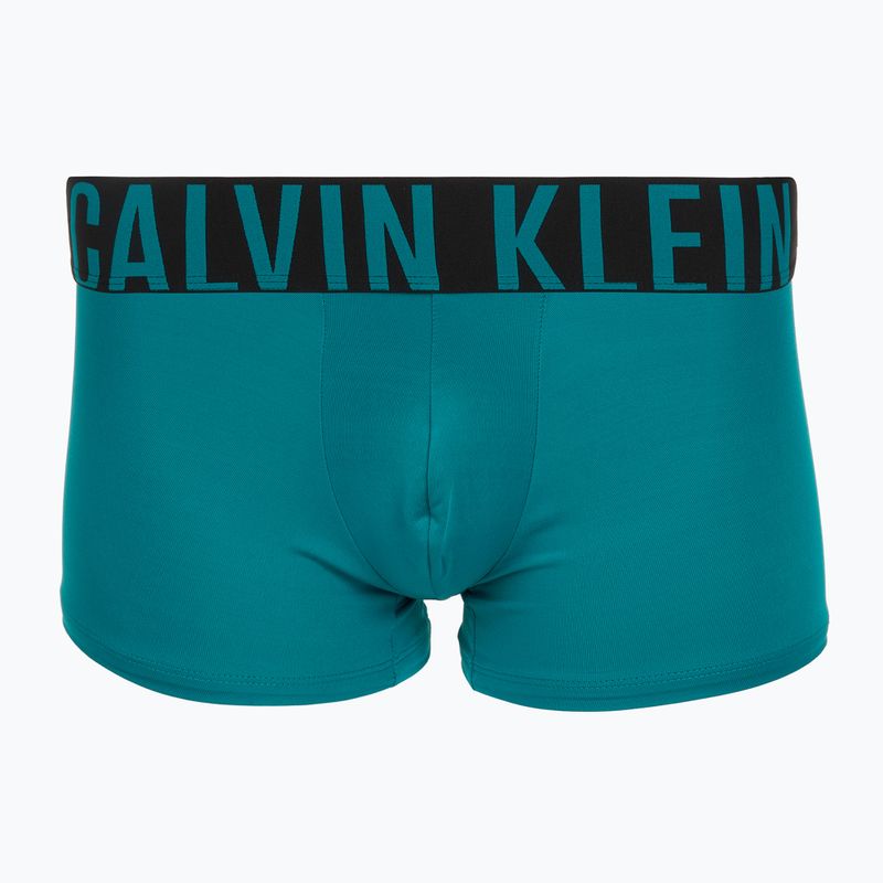 Pánské boxerky Calvin Klein 000NB3775A Trunk 3 páry black/teal breeze/forest freeze 3