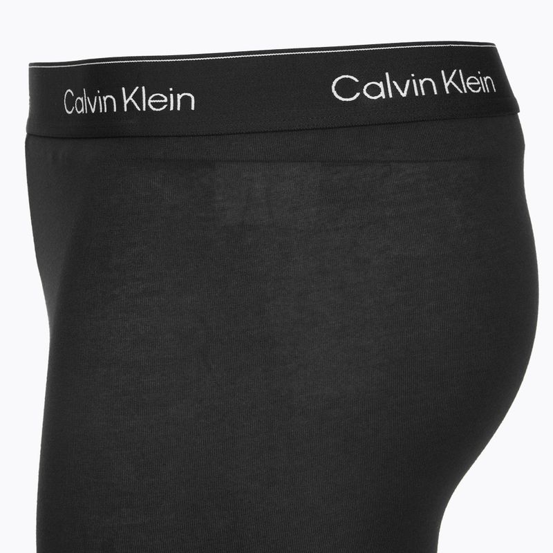 Boxerky Calvin Klein LV00NB4394 Brief 3 páry black/chalk logo/black/curry 6