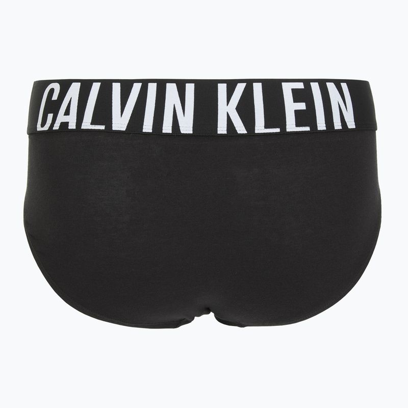 Pánské slipy Calvin Klein 000NB3607A Hip Brief 3 páry black bodies/turbulence/white/iridescent 5