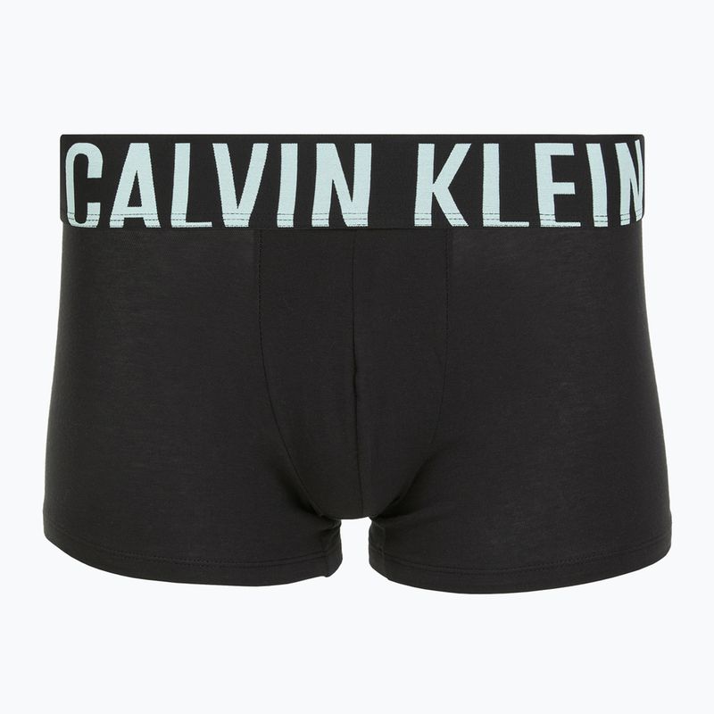 Pánské boxerky Calvin Klein 000NB3608A Trunk 3 páry Black bodies/white/aerial/turbulence 3