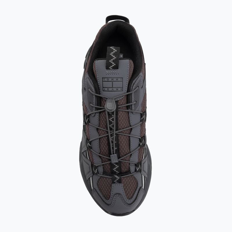 Pánské boty Tommy Jeans Outdoor Runner washed black/black walnut 5