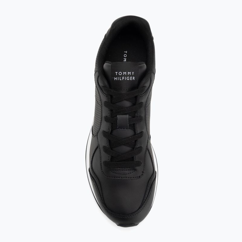 Pánské boty Tommy Hilfiger Runner Icon Leather black 5