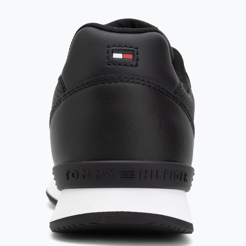 Pánské boty Tommy Hilfiger Runner Icon Leather black 6