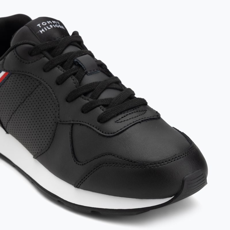 Pánské boty Tommy Hilfiger Runner Icon Leather black 7