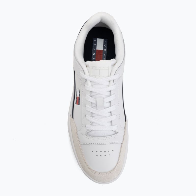 Pánské boty Tommy Jeans Cupsole Leather white 5