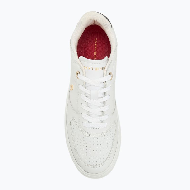 Dámské boty Tommy Hilfiger Sporty Cupsole Corp white 5