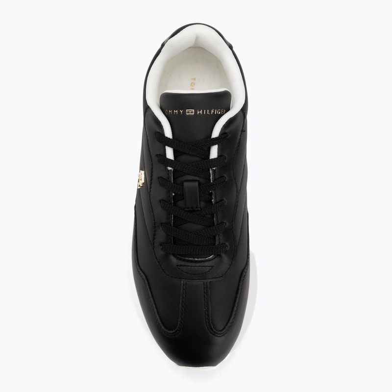 Dámské boty Tommy Hilfiger Chic Fashion Runner black/ecru 5