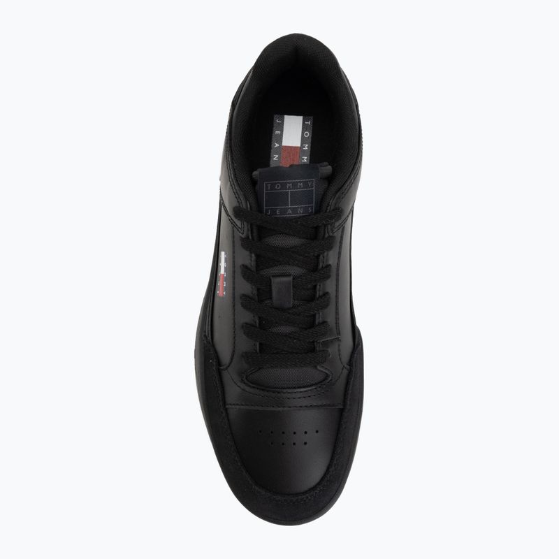 Pánské boty Tommy Jeans Cupsole Leather black 5
