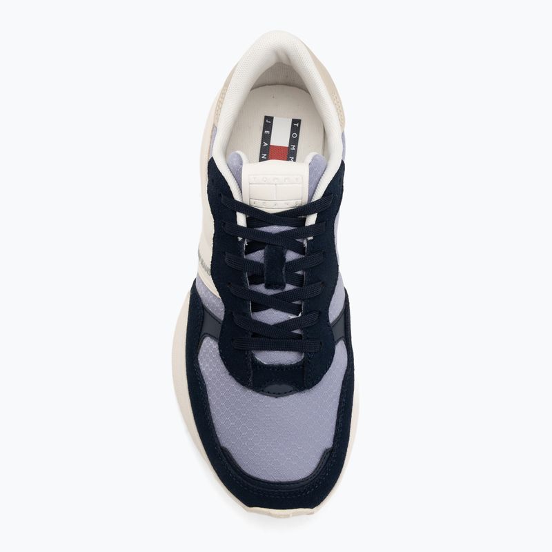 Dámské boty Tommy Jeans Cleated Runner Dark Night Navy 5