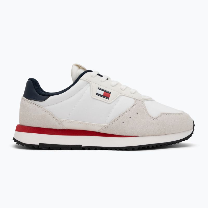 Pánské boty Tommy Jeans Eva Runner Leather red/white/blue 2