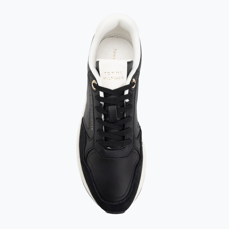 Dámské boty Tommy Hilfiger Monogram Runner black 5