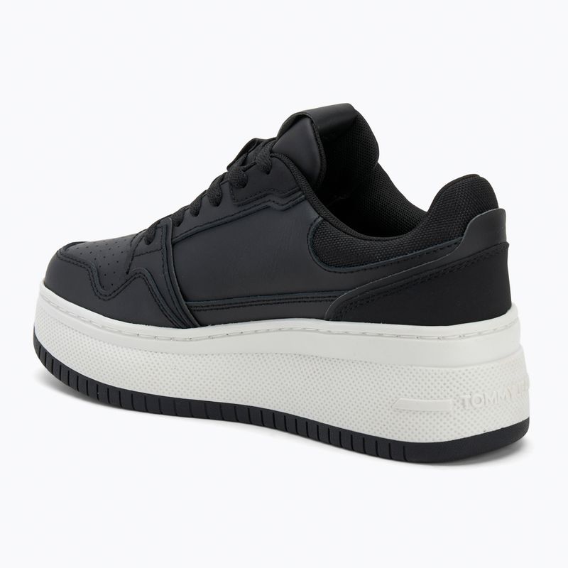 Dámské boty Tommy Jeans Retro Basket Flatform black 3