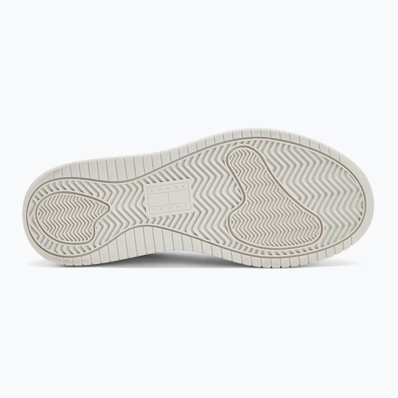 Dámské boty Tommy Jeans Retro Basket Flatform ecru 4