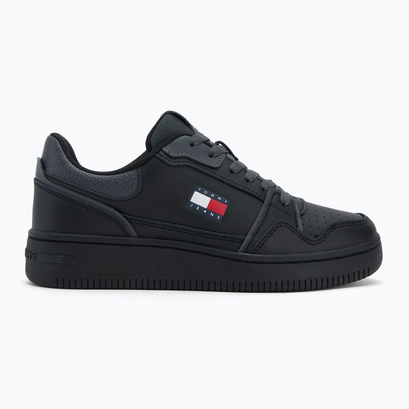 Dámské boty Tommy Jeans Retro Basket Sneaker black 2