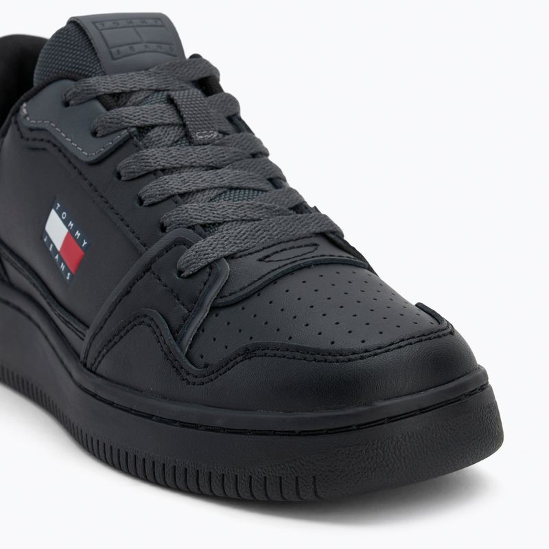 Dámské boty Tommy Jeans Retro Basket Sneaker black 7