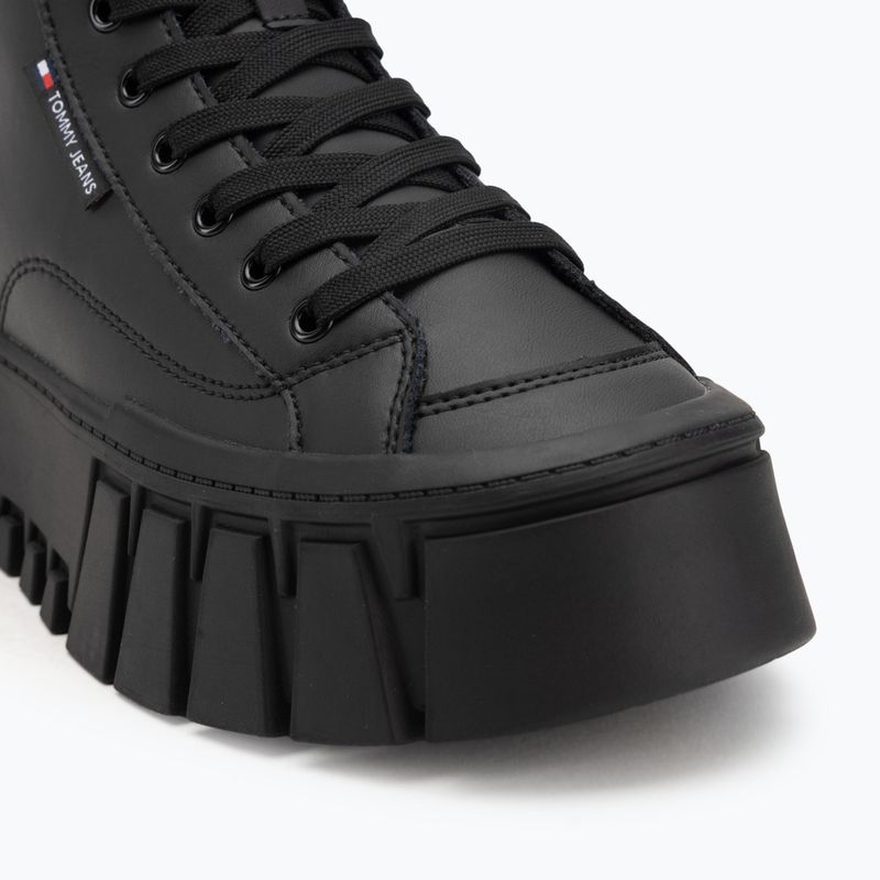 Dámské boty Tommy Jeans Vulc Flatform Leopard black 7