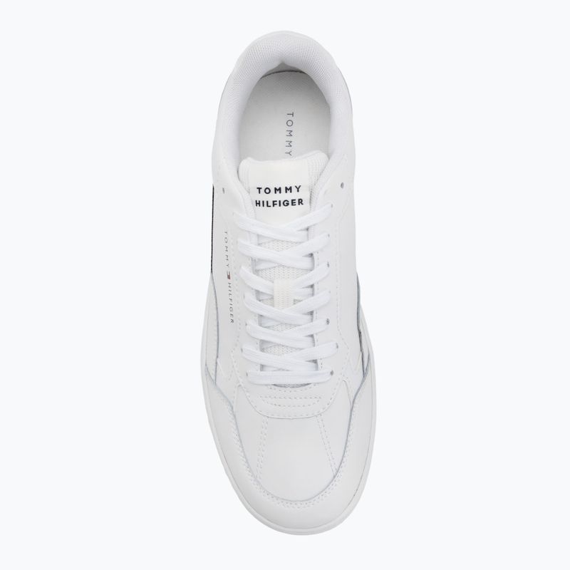 Pánské boty Tommy Hilfiger Basket Core Stripes white 5