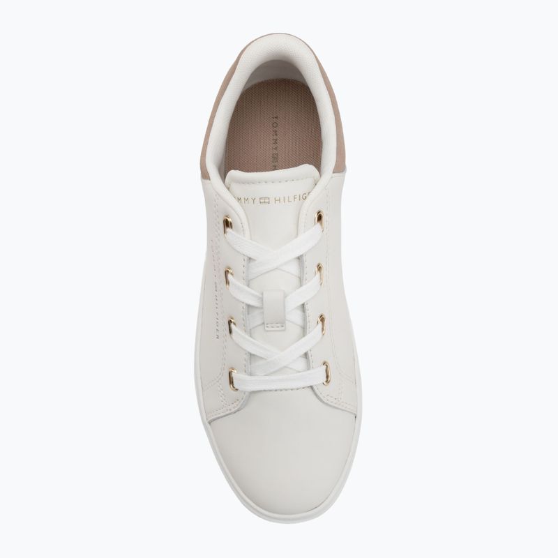 Dámské boty Tommy Hilfiger Casual Cupsole ecru/coastal taupe 5