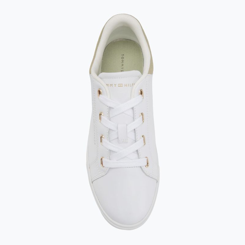Dámské boty Tommy Hilfiger Casual Cupsole white/earth sage 5
