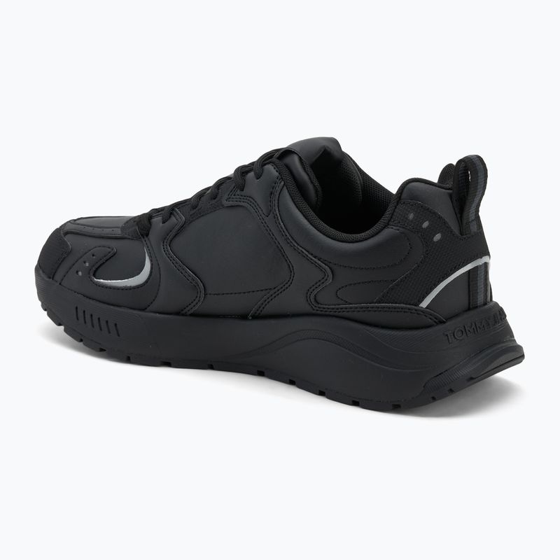 Pánské boty Tommy Jeans Runner Leather black 3