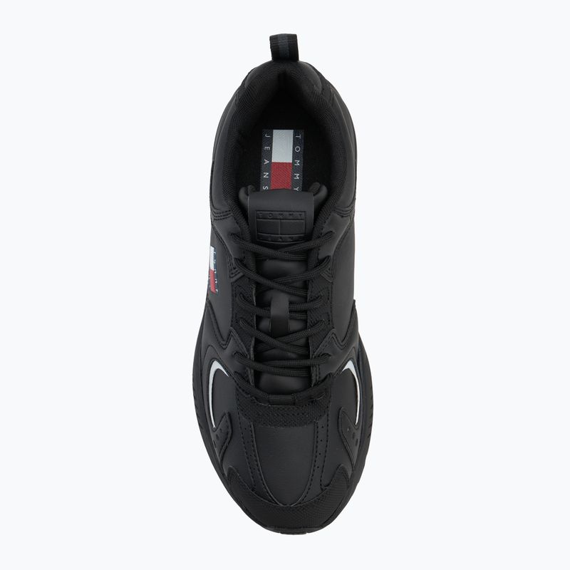 Pánské boty Tommy Jeans Runner Leather black 5