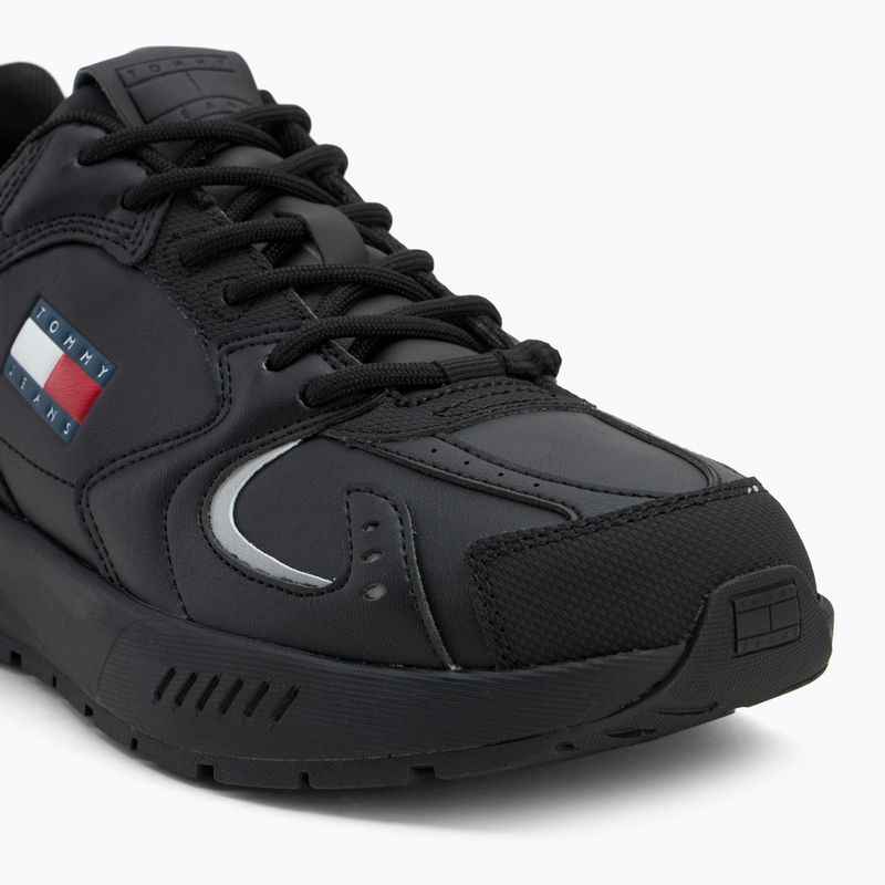 Pánské boty Tommy Jeans Runner Leather black 7