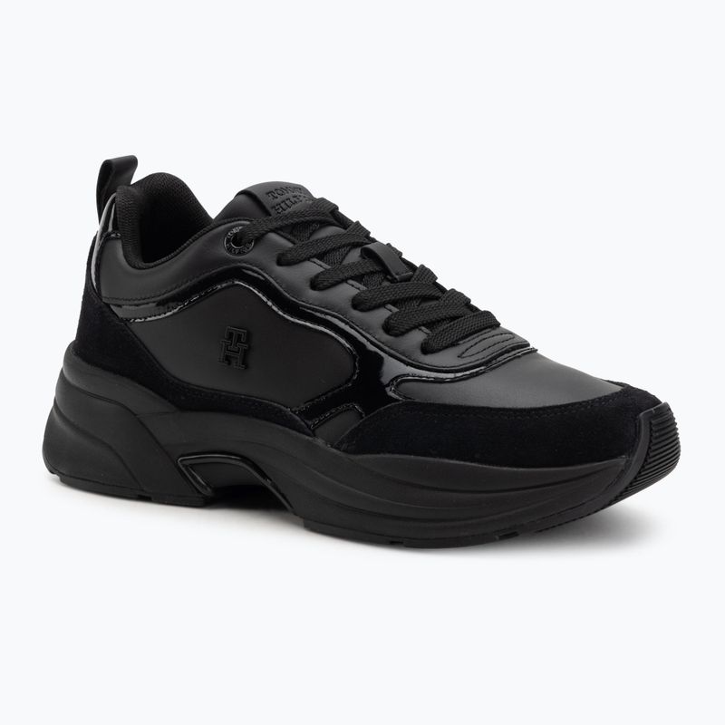 Dámské boty Tommy Hilfiger Chunky Runner Patent black