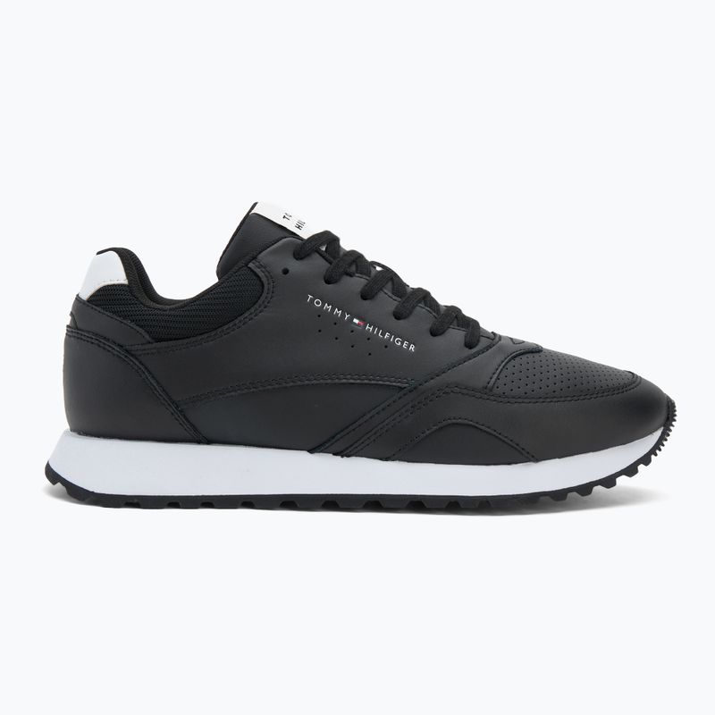 Pánské boty Tommy Hilfiger New Runner Eva Lth Ess black/white 2