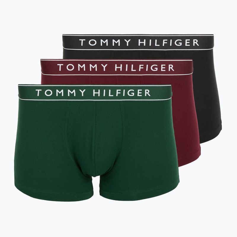 Boxerky Tommy Hilfiger UM0UM03520 Trunk 3 páry orange green/deep red/black