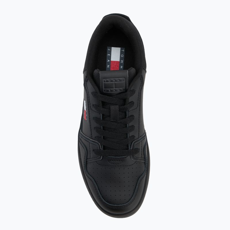 Pánské boty Tommy Jeans Retro Basket black 5