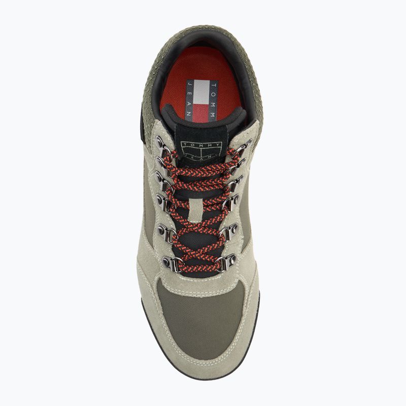 Pánské boty Tommy Jeans Outsole Low utility sage 5