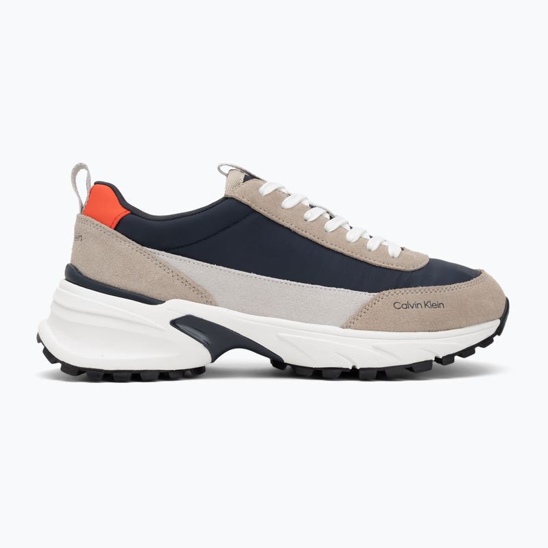 Pánské boty Calvin Klein YM0YM01459 Hike Runner Casual desert taupe/navy/tomato cherry 2