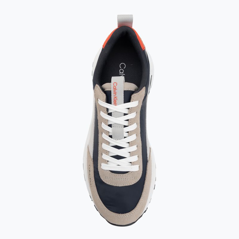 Pánské boty Calvin Klein YM0YM01459 Hike Runner Casual desert taupe/navy/tomato cherry 5