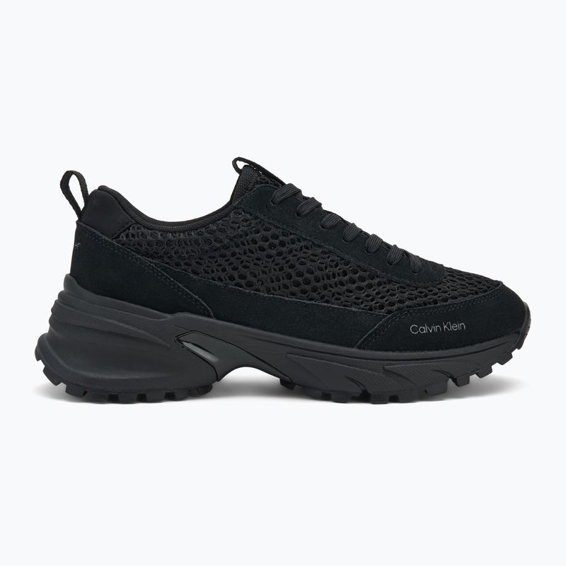 Dámské boty Calvin Klein YW0YW02030 Hike Runner Lace Up Techmix triple black 2