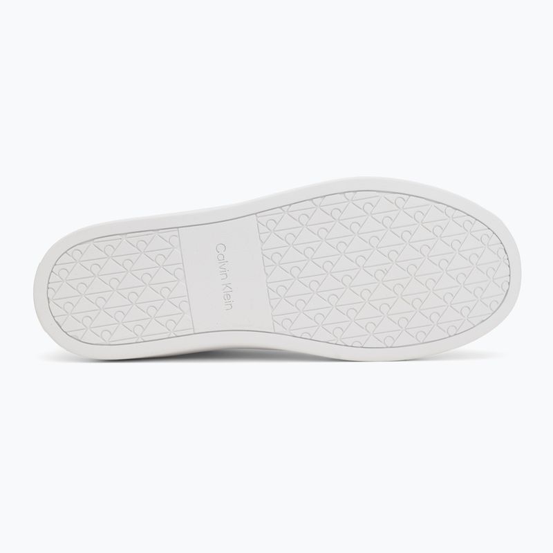 Pánské boty Calvin Klein YM0YM01435 Classic Cupsole Laceup Leather bright white/navy 4