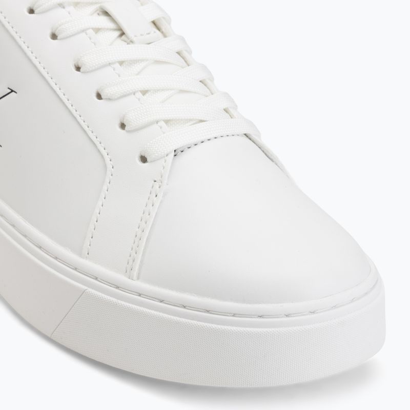 Pánské boty Calvin Klein YM0YM01435 Classic Cupsole Laceup Leather bright white/navy 7