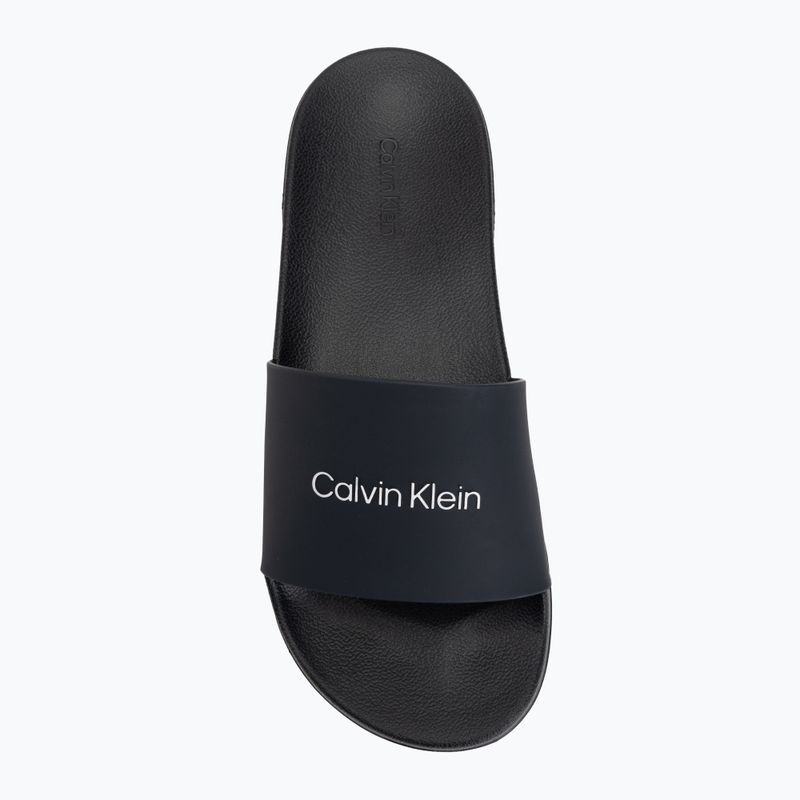 Pánské nazouváky Calvin Klein HM0HM02107 EssMonobrand black/ck navy 5
