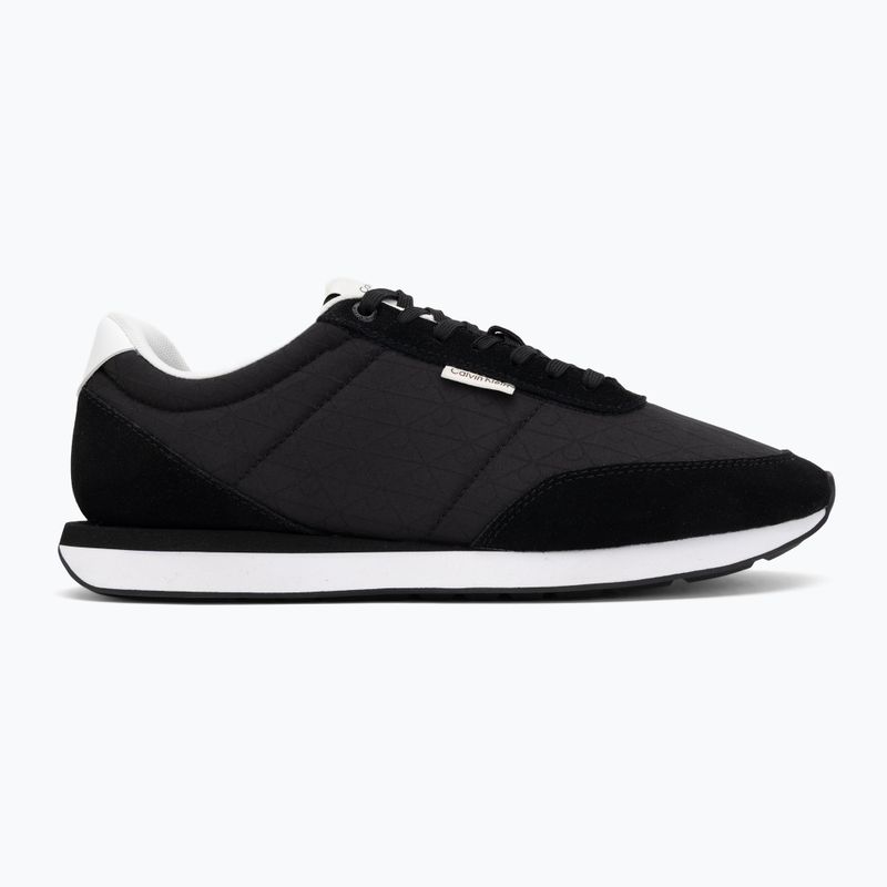 Pánské boty Calvin Klein HM0HM02140 Retro Runner Ripstop Aop black/bright white 2