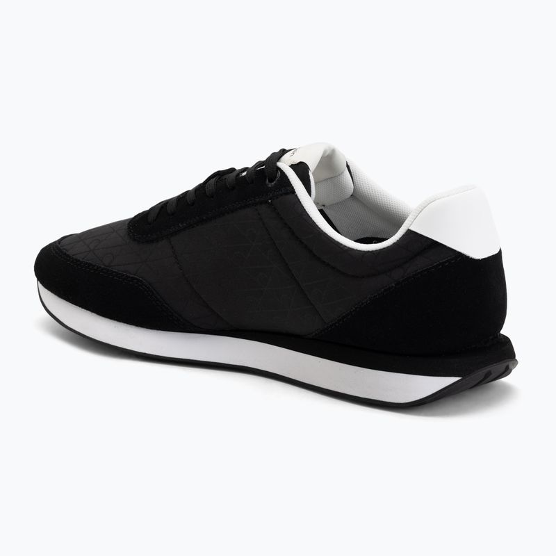 Pánské boty Calvin Klein HM0HM02140 Retro Runner Ripstop Aop black/bright white 3