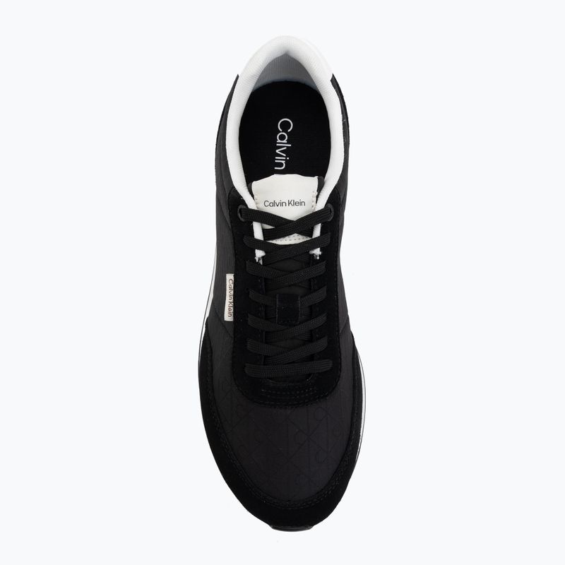 Pánské boty Calvin Klein HM0HM02140 Retro Runner Ripstop Aop black/bright white 5