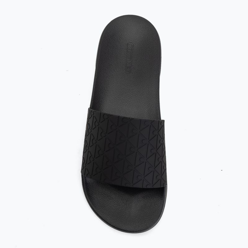 Pánské nazouváky Calvin Klein HM0HM02110 Ess triple black mono 5