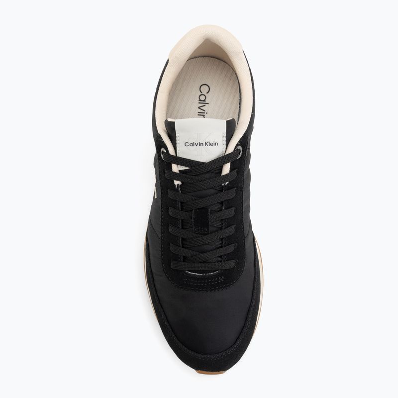 Pánské boty Calvin Klein YM0YM01361 Retro Runner Ess Mix Mat black/light cashew 5