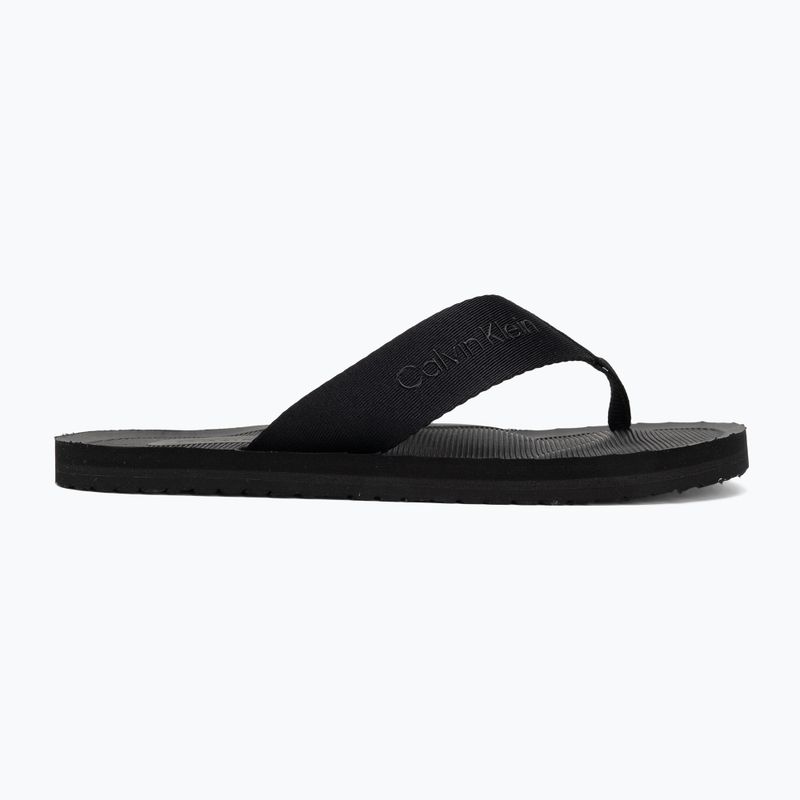 Pánské žabky Calvin Klein HM0HM02106 City Thong triple black 2