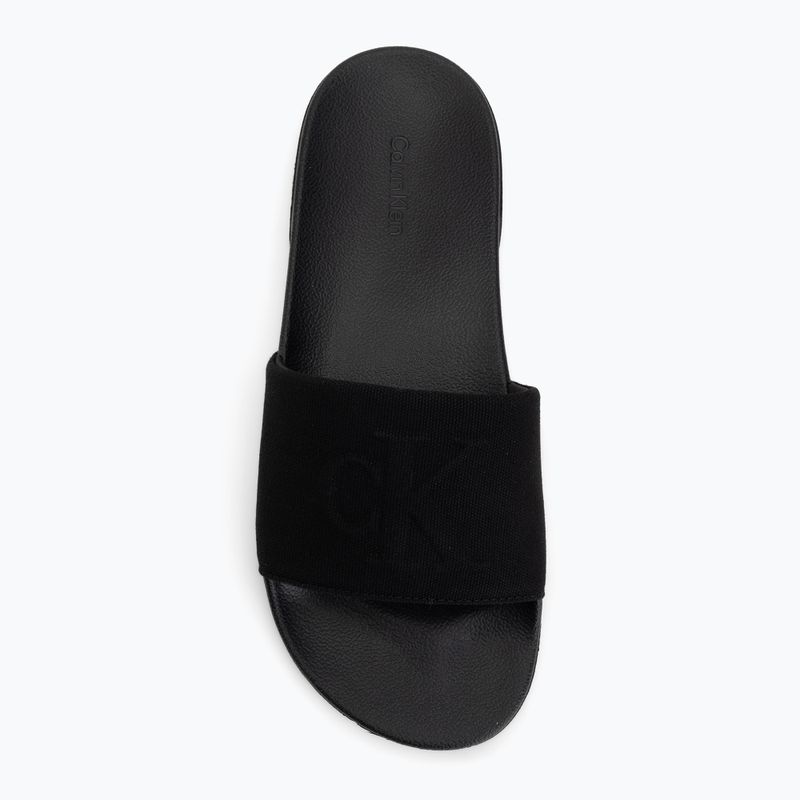 Pánské nazouváky Calvin Klein Ess Monogram triple black 5