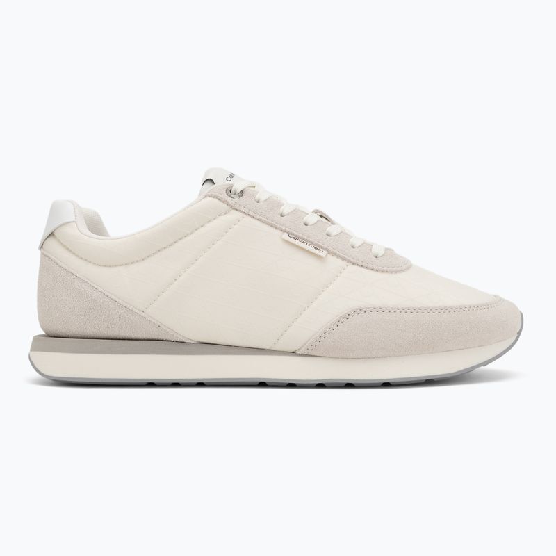 Pánské boty Calvin Klein HM0HM02140 Retro Runner Ripstop Aop marshmallow/bright white 2