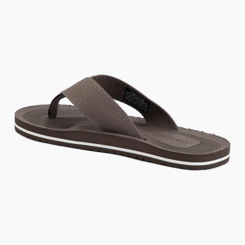 Pánské žabky Calvin Klein HM0HM02106 City Thong morel 3