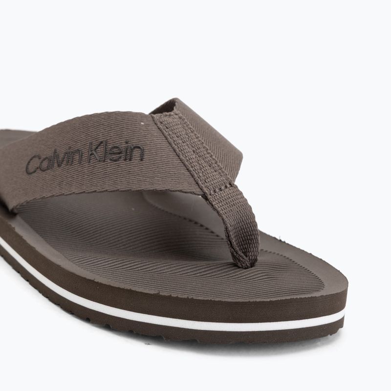 Pánské žabky Calvin Klein HM0HM02106 City Thong morel 7