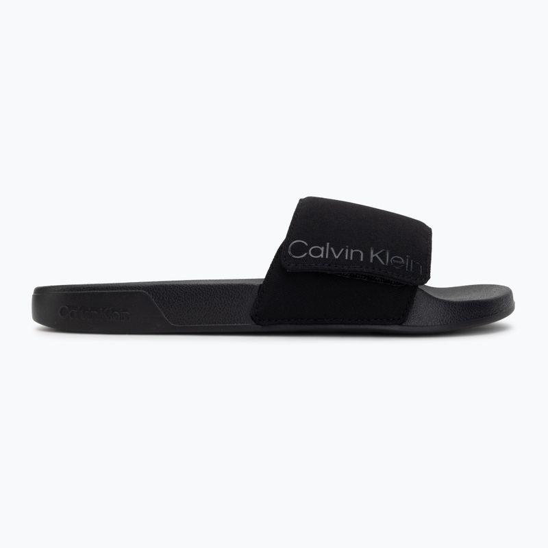 Pánské nazouváky Calvin Klein HM0HM02115 Ess Monobrand triple black 2