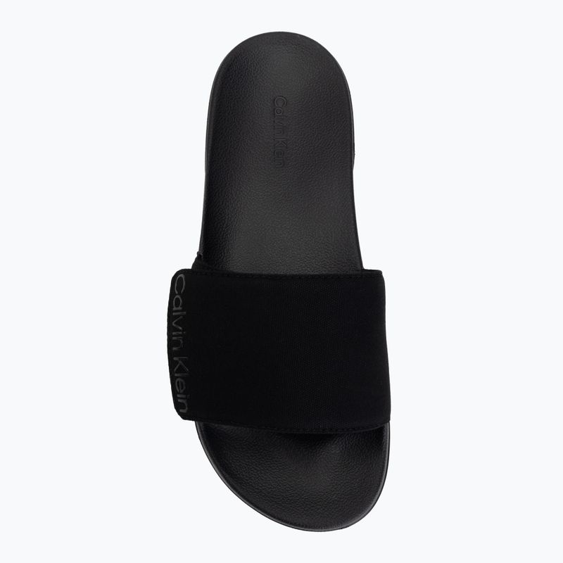 Pánské nazouváky Calvin Klein HM0HM02115 Ess Monobrand triple black 5